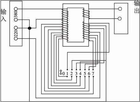 小型220.380伏电压输入电焊机接线图
