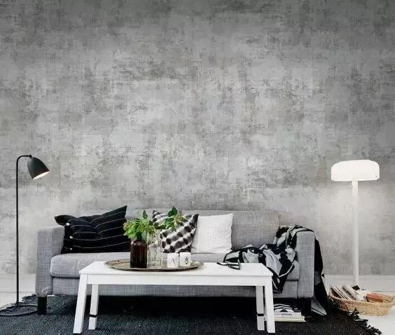 没钱装修?水泥墙这样弄也能有高贵质感