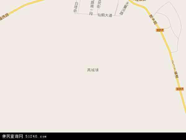 中国 四川省 甘孜藏族自治州 理塘县 高城镇 高城镇卫星地图 本站收录