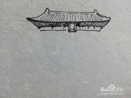 神武门简笔画