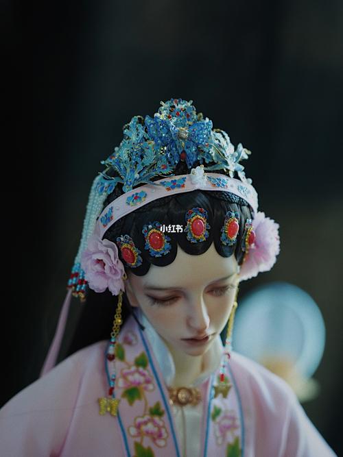 戏曲风bjd#戏曲头面_戏曲_bjd_兴趣爱好_玩具