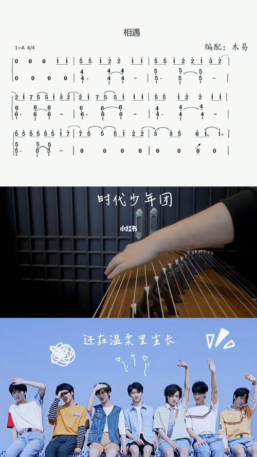 时代少年团tnt相遇古筝曲谱加示范