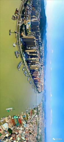 龙海市区俯瞰 (龙海报道组供图)