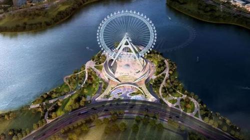 福建第一高摩天轮:耗资13.3亿元超120米,比"福州之眼"高32米