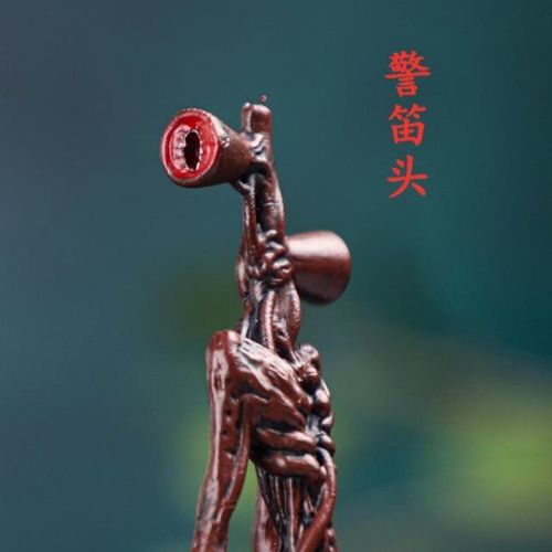 scp盲盒警笛头紧急头玩具汽笛人手办模型基金会都市