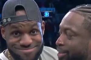 詹姆斯搞笑集锦,镜头前秒变表情包!这样的詹皇你爱吗?