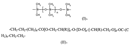 cn101353425a_经sic基团和羧酸酯基团连接的线性聚二甲基硅氧烷-聚