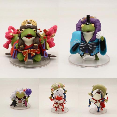 动漫批发 阴阳师呱太 茨木童子 两面佛 辉夜姬 荒川 盒装手办模型