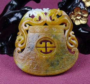 和田玉黄沁籽料仿古