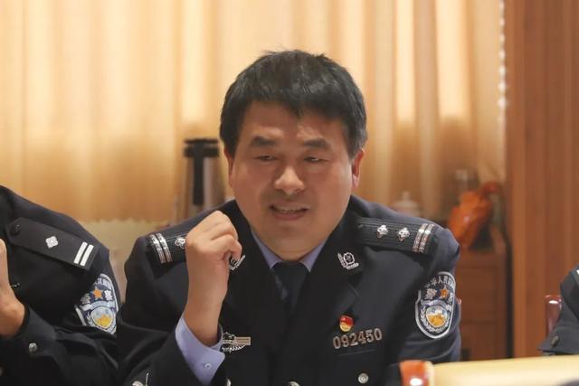滨州市公安局一级高级警长郑保社到滨州市公安局沾化
