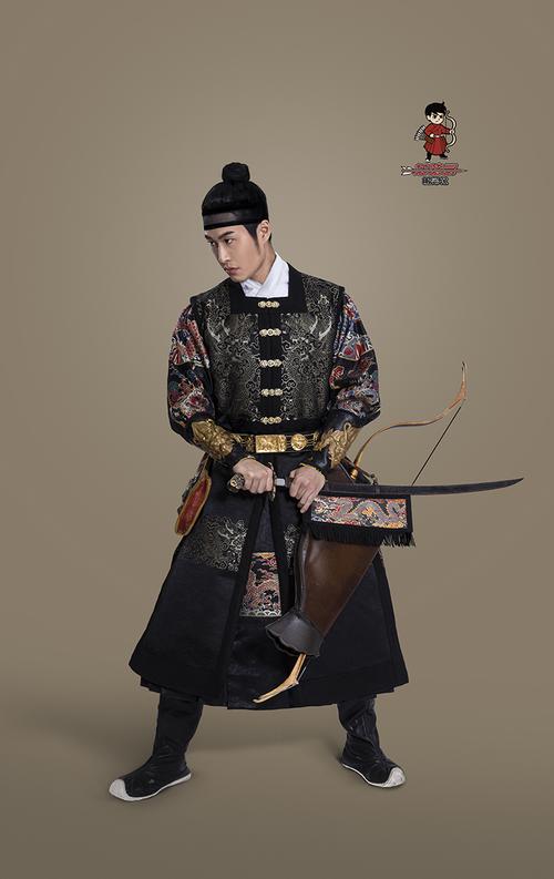 暗织金飞鱼罩甲 锦衣卫飞鱼服汉服明制曳撒云肩道袍圆领