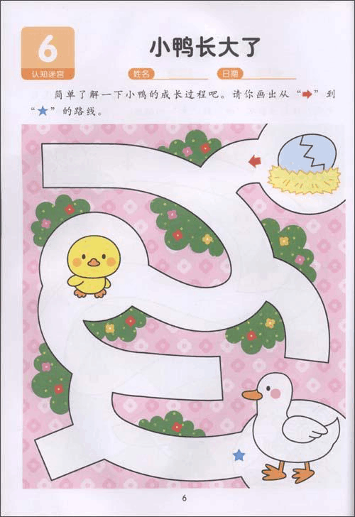 幼儿迷宫网上搜集