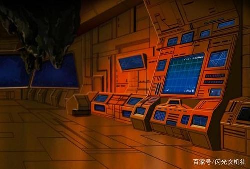 博派汽车人坠落的方舟基地与周围环境 在变形金刚g1动画片和漫画之初