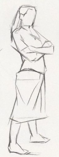 单人速写基础之起形抓形,超强干货请收藏