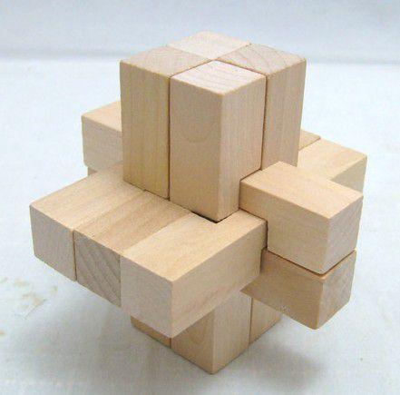 批发成人益智玩具 孔明锁系列之九根 智力拆装组合