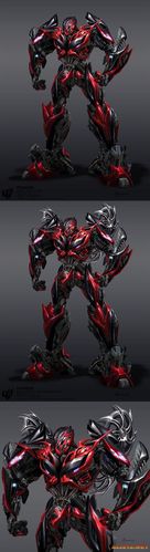 千锤百炼的机器人设计《变形金刚4》概念图大赏