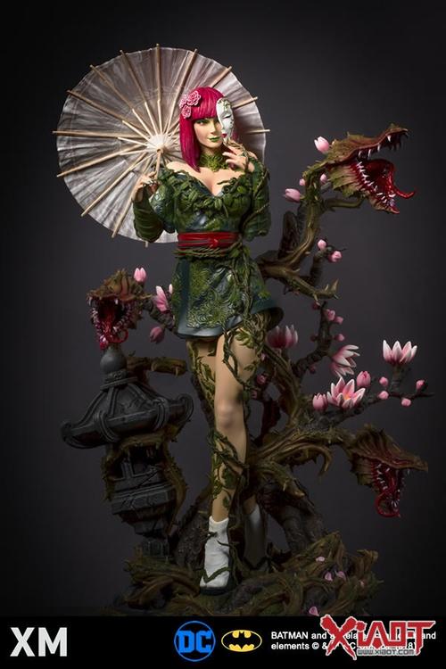 xm studios premium collectibles dc poison ivy 1/4th scale