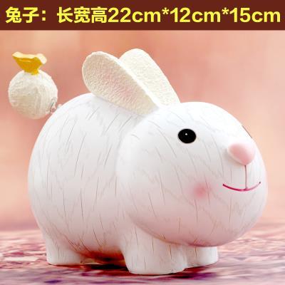存钱罐小猪招财猪马儿童储钱储蓄罐老虎兔子超大十二生肖女孩网红