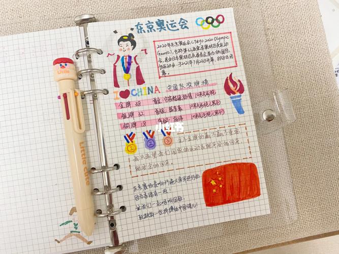 手帐分享2|奥运会_奥运会_手帐_东京奥运会_手抄报_中性笔_兴趣爱好