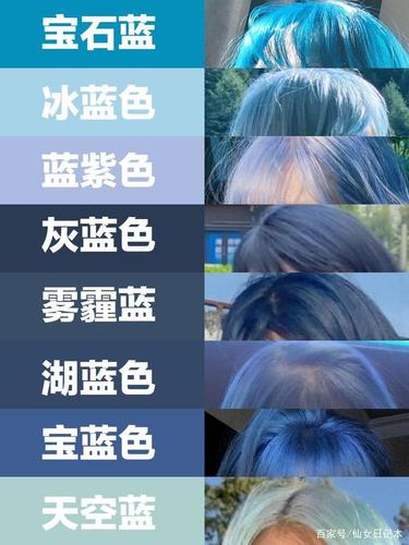 2021热门蓝色系发色,看看究竟哪种蓝色适合你呢