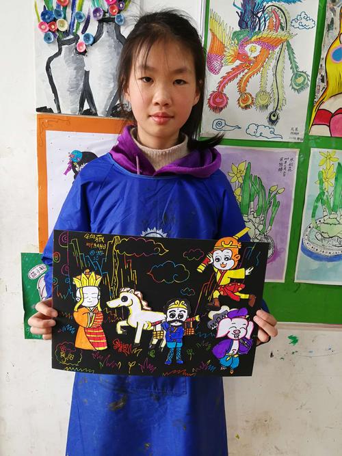 艺术创想班动漫作品《西游记》