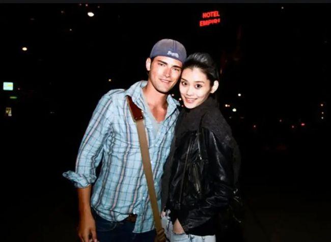 奚梦瑶前任是超模一哥像欧美版金城武网友找老公审美太差了