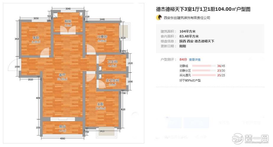 东创装饰 | 德杰·德裕天下16#18#楼户型解析