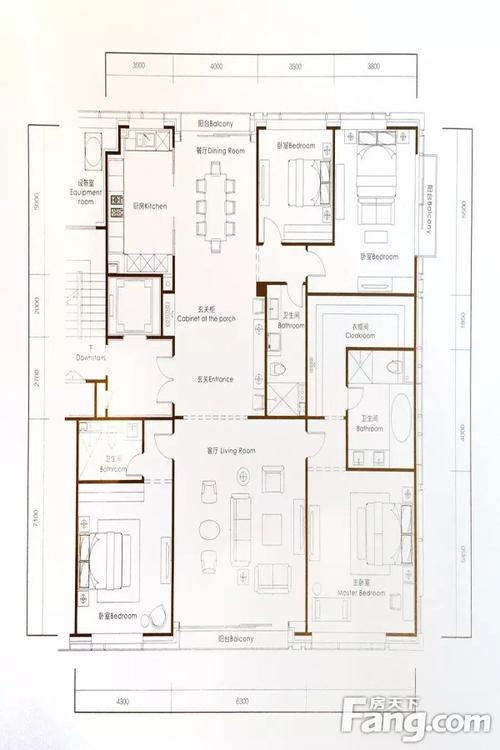 北京壹号院 轻奢风时尚装修 随时看房 东三环市区别墅