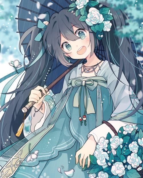 初音未来二次元动漫高清壁纸精选,唯美清新的少女