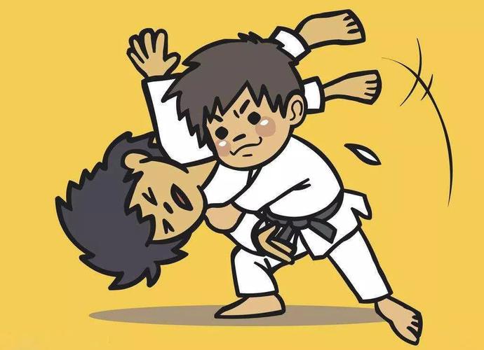 是健康和自信是梦想和未来 据说2018年起柔道项目即将组织全国统考