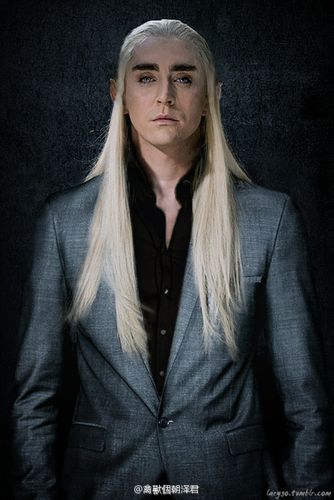 瑟兰迪尔 精灵王 美颜如画