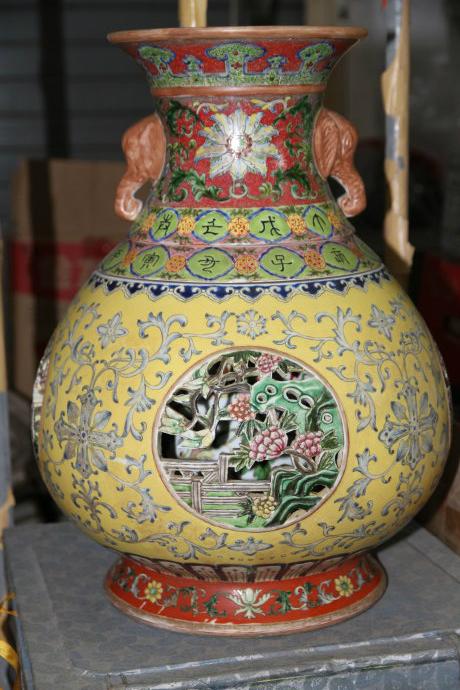 [转载]我的乾隆款粉彩天干地支转心瓶