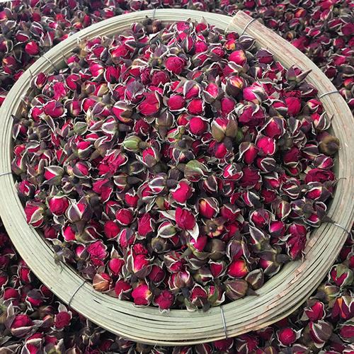 金边玫瑰花茶特级云南野生正品天然纯花冠茶干玫瑰泡水喝散装500g