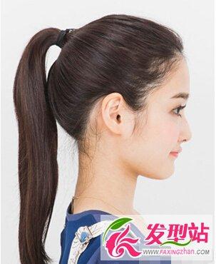 各种马尾扎发 秋季提神是最优发型