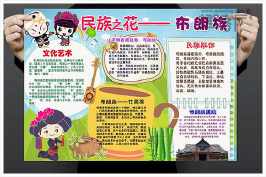 关于我们家乡的风俗的手抄报民族风俗的手抄报