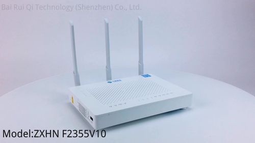 newest model optical fiber onu zte f2355v10 4ge 1