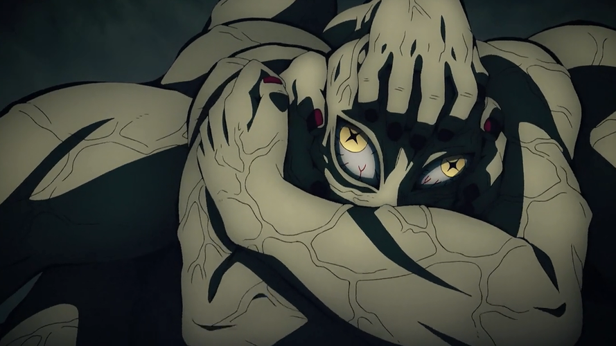 鬼灭之刃:原来手鬼的一生,也是这么的凄惨,难怪炭治郎为他祈祷