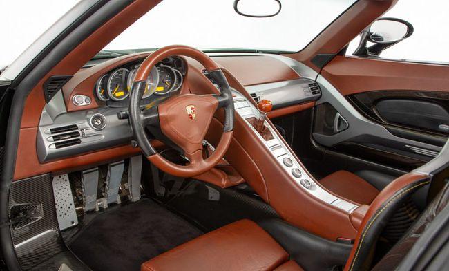 绿意盎然,独特色调的保时捷卡雷拉gt|内饰|超级跑车|仪表盘|发动机