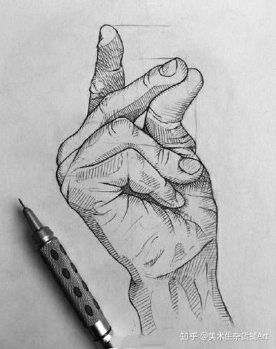 78干货来啦素描手部你还在因为不会画手烦恼麽赶快来学习一下吧