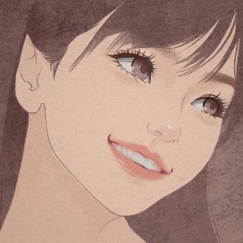 超唯美二次元少女头像,给人初恋的感觉