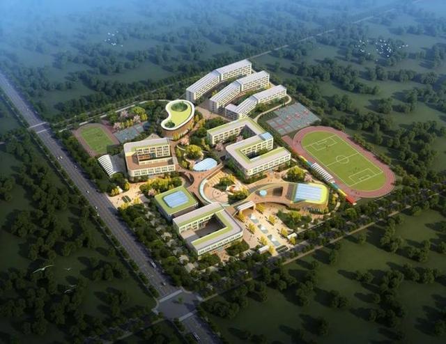 (青云双语学校效果图)