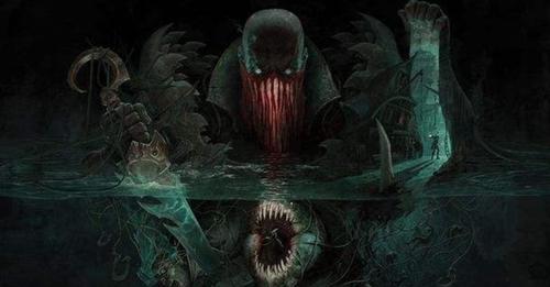 血港鬼影简笔画