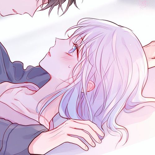 动漫情头一对两张高清