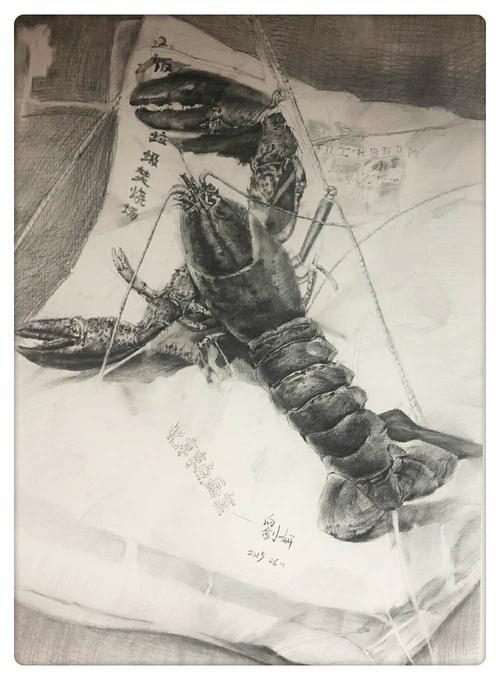京点画室素描静物第二周绘画小结