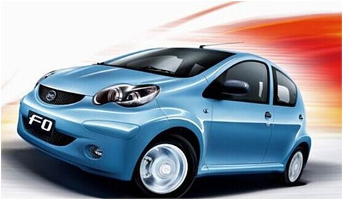 娇小微型车比亚迪f0 女性代步首选车型