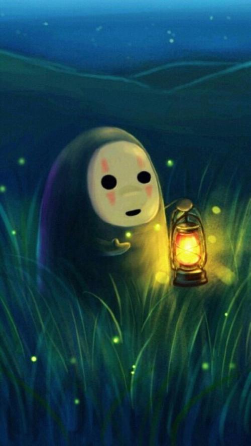 壁纸.动漫.无脸男.可爱