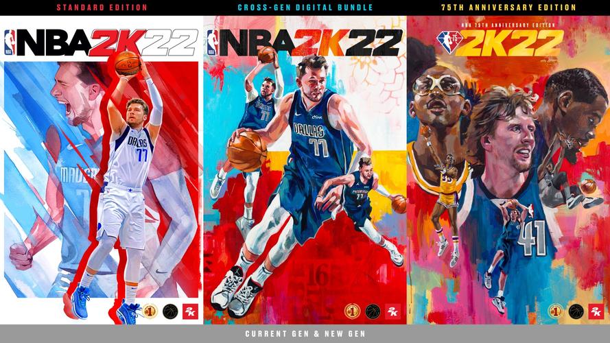 《nba 2k22》标准版与跨世代数字同捆包 封面球星为,最佳新秀,两度