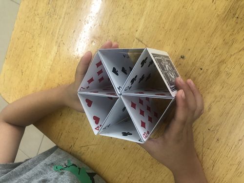 【大港四幼复园线上资源包】中班(十九)活动名称:创意扑克牌
