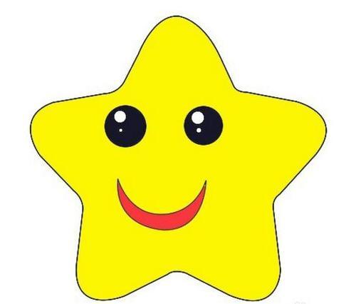 简笔画的五角星