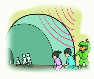 关注人防 关注警报